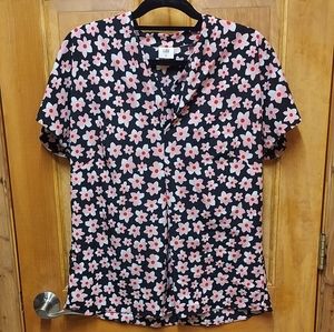 Cabi floral blouse